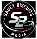 Saucy Biscuits puck logo